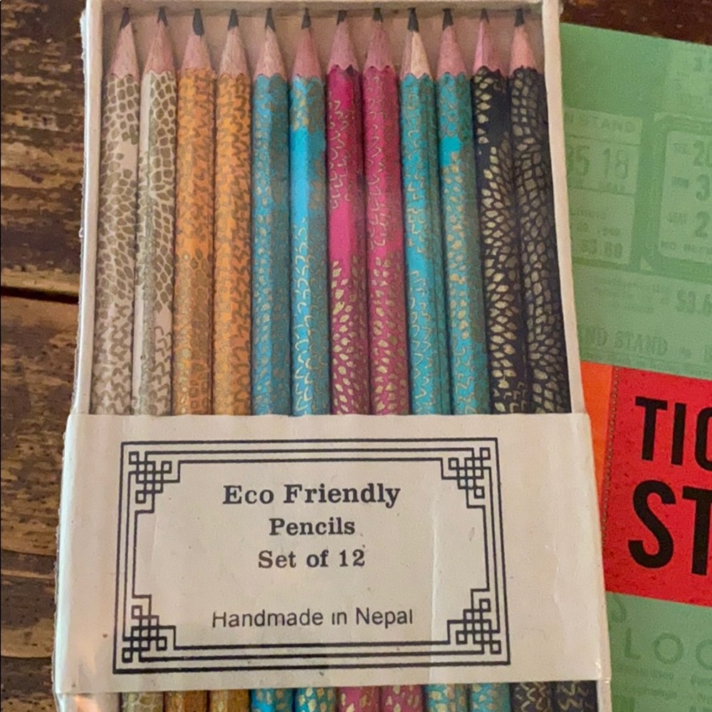 NWT Ticket Stub Diary / Pencil Bundle - Picture 2 of 7